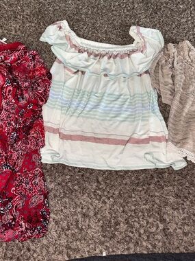 Size 1 Maurice’s blouses lot